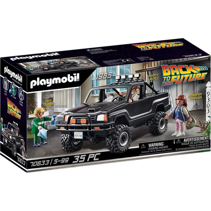 PLAYMOBIL Back to the Future 70633 ' Back to the Future Marty's Pick-up Truck', 35 Teile, ab 5 Jahren – Bild 1