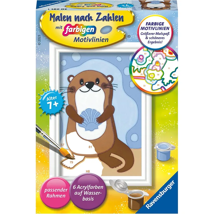 Fröhlicher Otter D