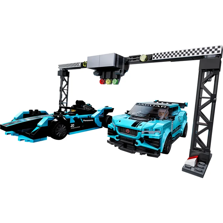 LEGO Speed Champions 76898 'Formula E Panasonic Jaguar Racing GEN2 car & Jaguar I-PACE eTROPHY', 565 Teile, ab 8 Jahren – Bild 2