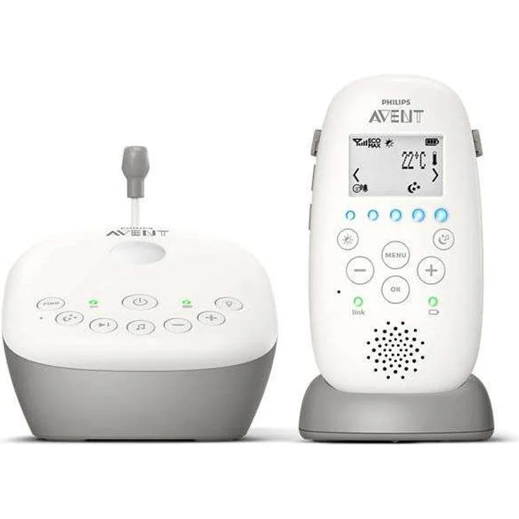 Philips Avent SCD733/26 Babyphone, DECT-Technologie, Eco-Mode, 18 Std. Laufzeit, 330 m Reichweite – Bild 2