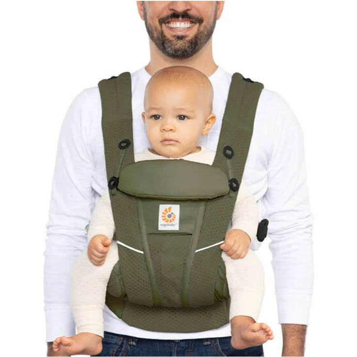 Ergobaby 'Omni Breeze' Babytrage Olive Green – Bild 3