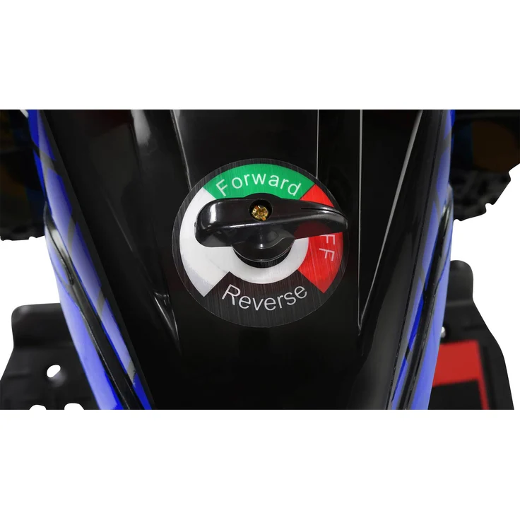 Elektro Quad Miniquad Kinder Racer 1000 Watt Pocket Kinderquad Pocketbike ATV (Schwarz/Blau) – Bild 6