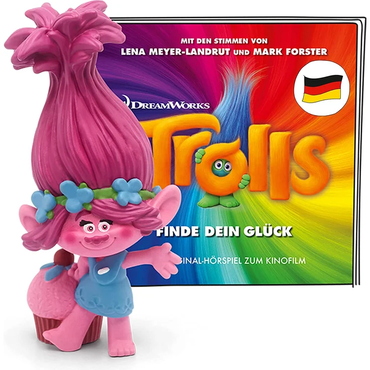 Tonies Trolls 'Finde dein Glück', Hörfigur mit ca. 60 Minuten Spielzeit, ab 5 Jahren – Bild 1