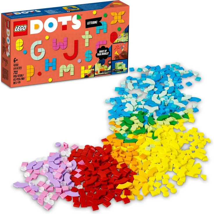 LEGO DOTS 41950 'Ergängzungsset XXL - Botschaften', 722 Teile, ab 6 Jahren - Preisvergleich – Bild 1