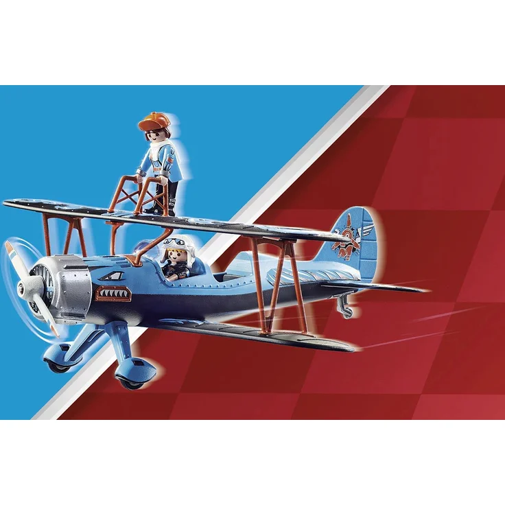 Playmobil Stuntshow 70831 'Doppeldecker Phönix', 45 Teile, ab 5 Jahren – Bild 6