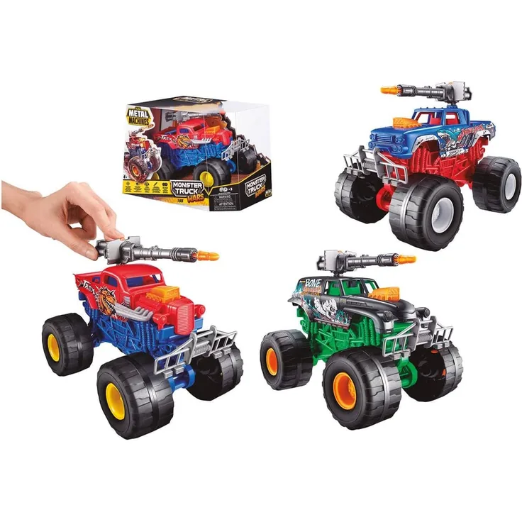 Metal Machines - Monster Wheels - 1x Stück, zufällige Farbauswahl