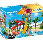Playmobil Family Fun 70609 'Aqua Park mit Rutschen', 132 Teile, ab 4 Jahren