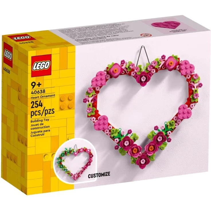 LEGO 40638 'Herz-Deko', 254 Teile, ab 9 Jahren – Bild 3