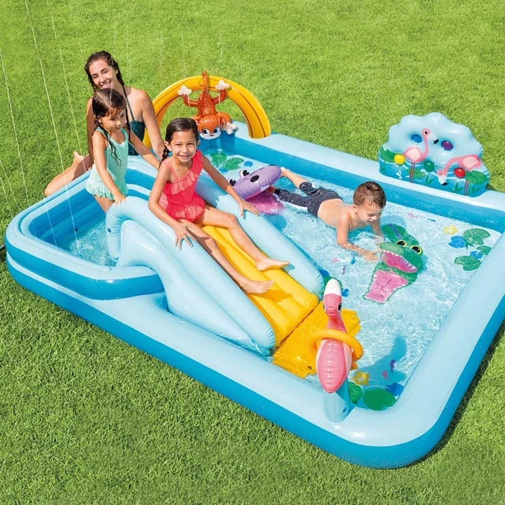 Intex Jungle Adventure Play Center Spielcenter, Multi Color, ab 3 Jahren – Bild 2
