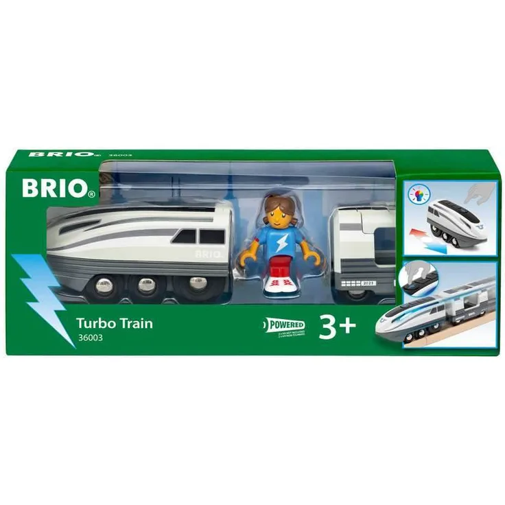 36003 BRIO Turbo-Zug - Batteriebetriebener Spielzeugzug für Kinder ab 3 Jahren - Preisvergleich
