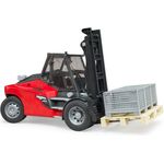 Bruder 'Linde HT160D Stapler', Maßstab 1:16, inkl. Schwerlast Palette und 3 Gitterboxen, ab 4 Jahren