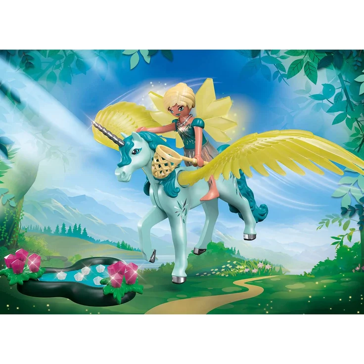PLAYMOBIL Adventures of Ayuma 70809 'Crystal Fairy mit Einhorn', 30 Teile, ab 7 Jahren - Preisvergleich – Bild 4