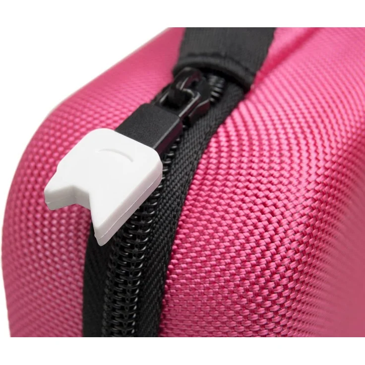 Tonies 'Tonie-Transporter' Transporttasche Pink, Box zur Aufbewahrung von bis zu 20 Tonies Hörfiguren, leicht, abwaschbar, Reißverschluss, 17,5 x 17,5 cm - Preisvergleich – Bild 3