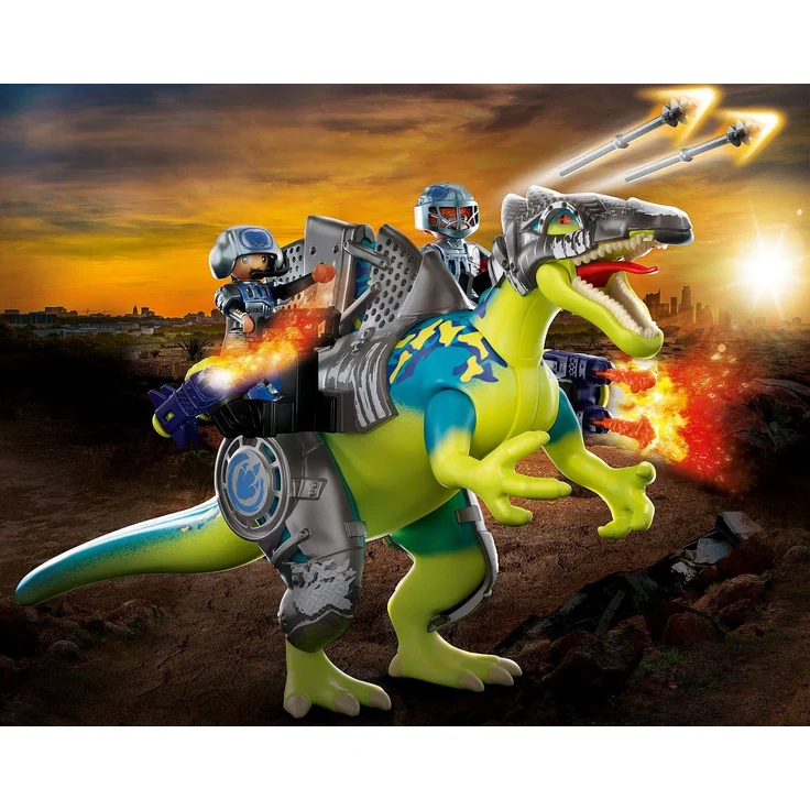 Playmobil Dino Rise 70625 'Spinosaurus: Doppelte Verteidigungs-Power', 46 Teile, ab 5 Jahren – Bild 2