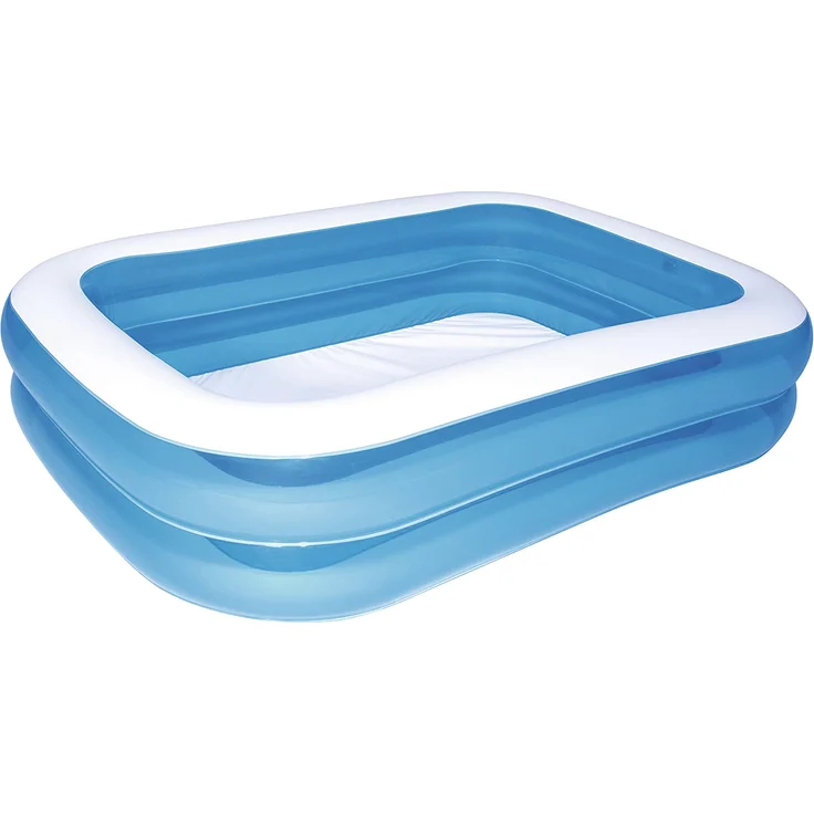 Bestway 'Family Pool' Planschbecken, 211 x 132 x 46 cm, ab 6 Jahren, formstabil, leichter und schneller Aufbau – Bild 1