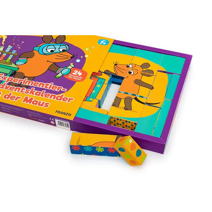 FRANZIS Experimentier-Adventskalender mit der Maus, 24 Experimente zum Staunen, Lachen und Rätseln, ab 7 Jahren - Preisvergleich – Bild 4