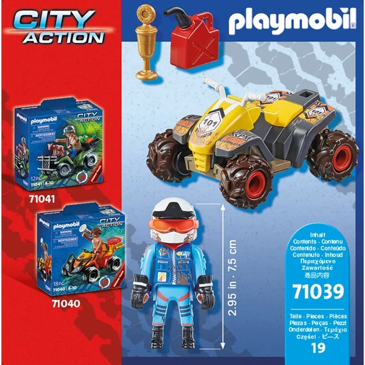 PLAYMOBIL City Action 71039 'Offroad-Quad', 19 Teile, ab 4 Jahren – Bild 4
