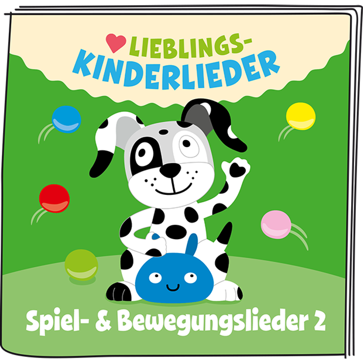 Tonies Lieblings-Kinderlieder 'Spiel- und Bewegungslieder 2 (Relaunch 2023)', Hörfigur mit 49 Minuten Spielzeit, ab 3 Jahren – Bild 3