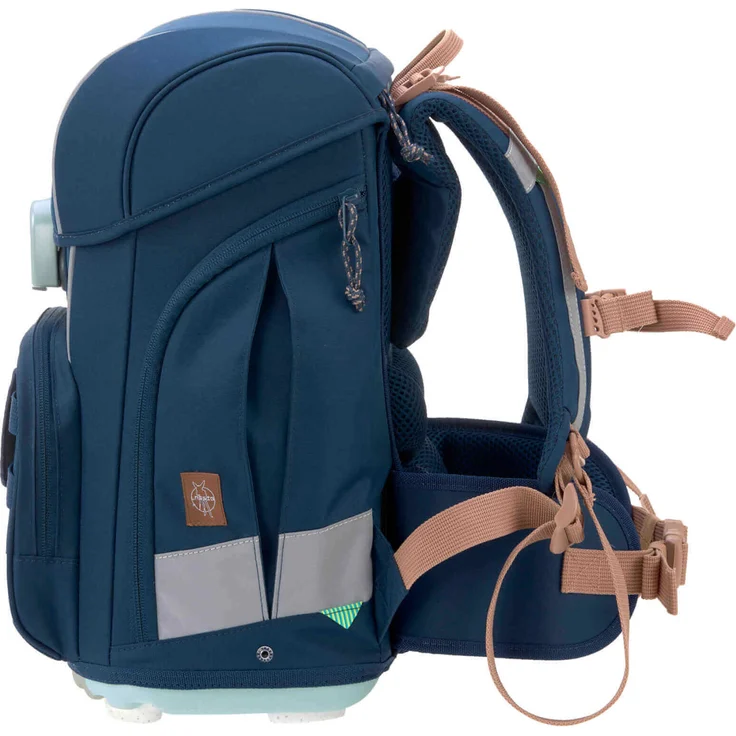 Lässig Boxy Unique 'Navy', 7-tlg. Schulranzenset, 21 Liter, ab 6 Jahren – Bild 4