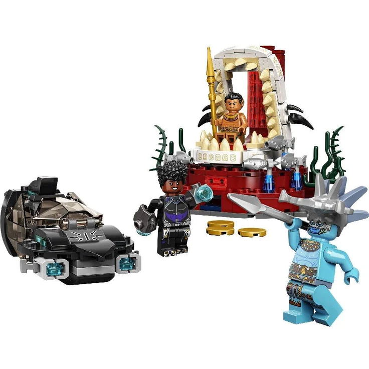 LEGO Marvel 76213 'König Namors Thronsaal', 355 Teile, ab 7 Jahren – Bild 2