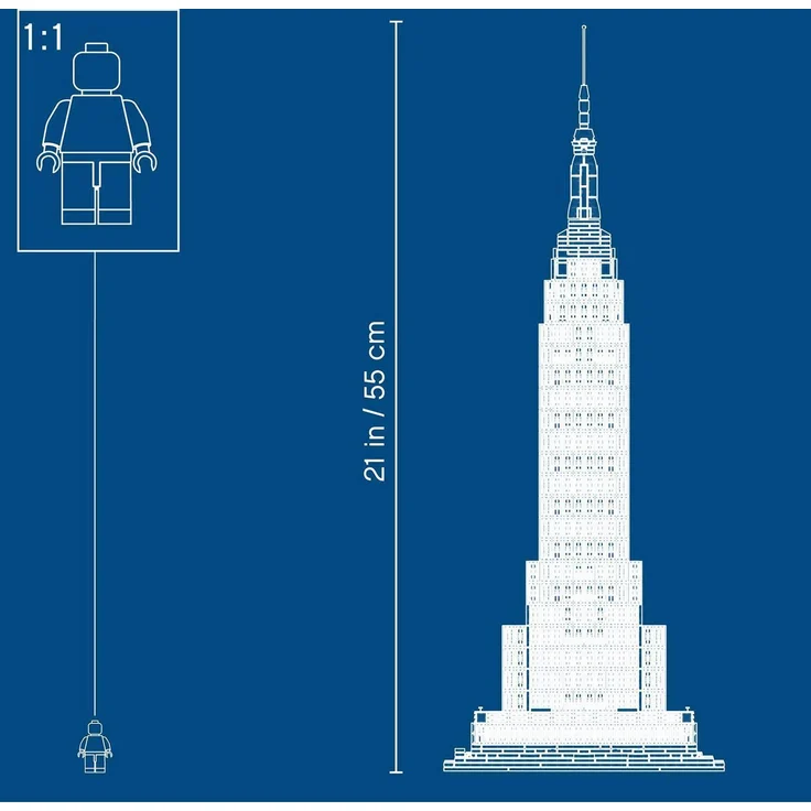 LEGO Architecture 21046 'Empire State Building', 1767 Teile, ab 16 Jahren – Bild 6