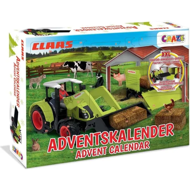 CRAZE advent calendar Claas 2022 play figure