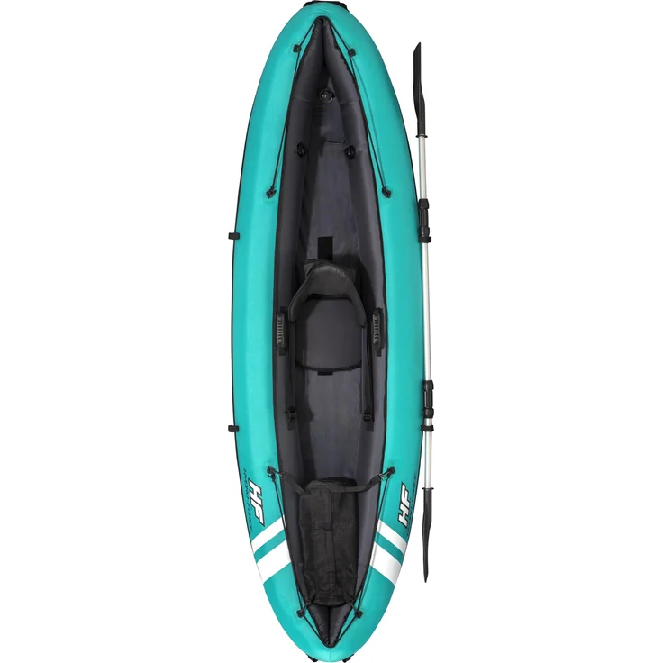Bestway Hydro-Force 'Ventura', Kajak-Set, für 1 Person, max. Tragkraft, 130 kg, 280 x 86 x 40 cm (LxBxH), türkis – Bild 3