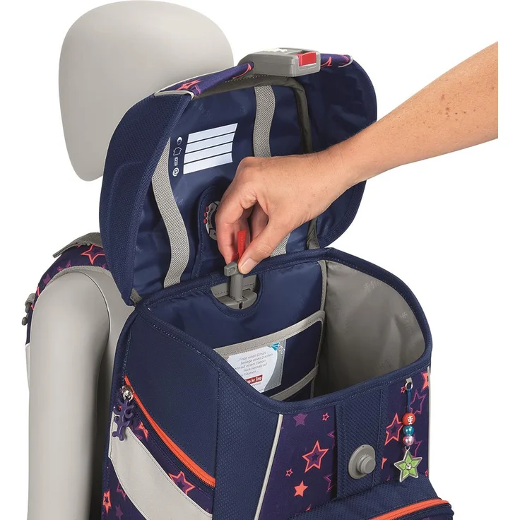 Step by Step Space 'Pegasus Night Nuala', Schulranzen-Set, 5-teilig, 20 Liter, Lila – Bild 5