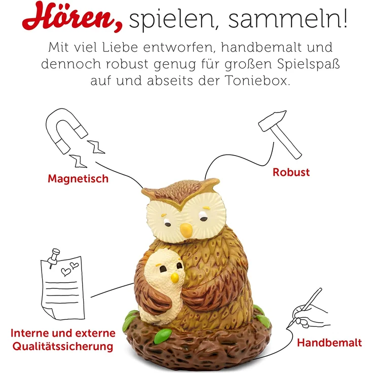Tonies 'Wie kleine Tiere schlafen gehen / Wie kleine Kinder schlafen gehen', Hörfigur mit 50 Minuten Spielzeit, ab 3 Jahren – Bild 6