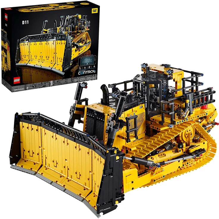 LEGO Technic 42131 'Cat D11 Bulldozer', 3854 Teile, ab 18 Jahren, steuerbar per App – Bild 1