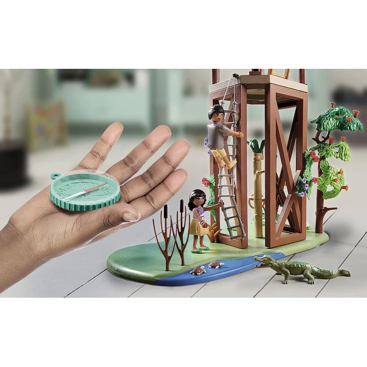 Playmobil Wiltopia 71008 'Forschungsturm mit Kompass', 203 Teile, ab 4 Jahren – Bild 6