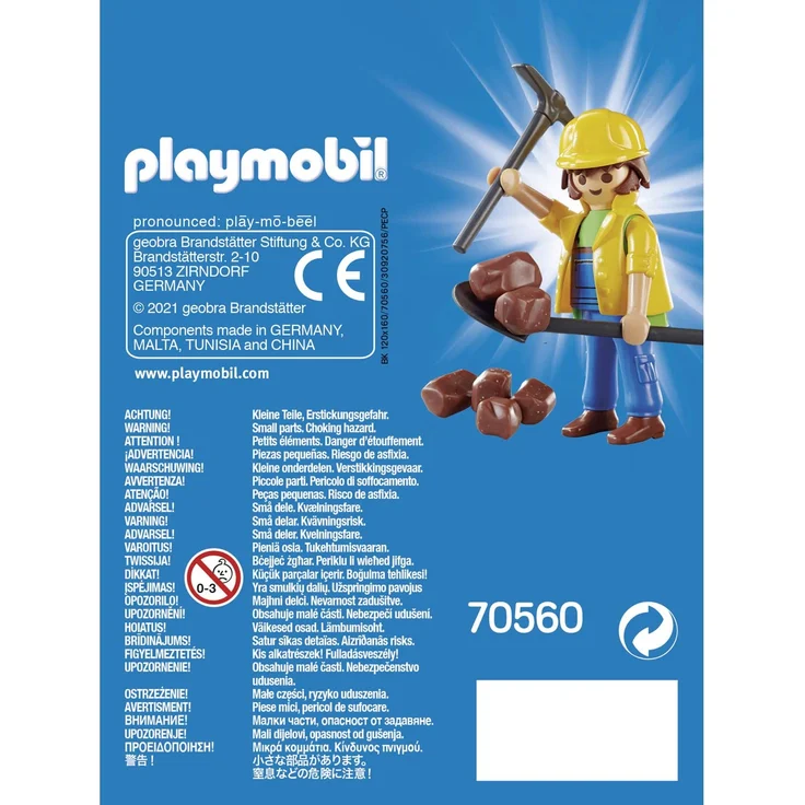 Playmobil Playmo-Friends 70560 'Bauarbeiter', 10 Teile, ab 4 Jahren – Bild 4