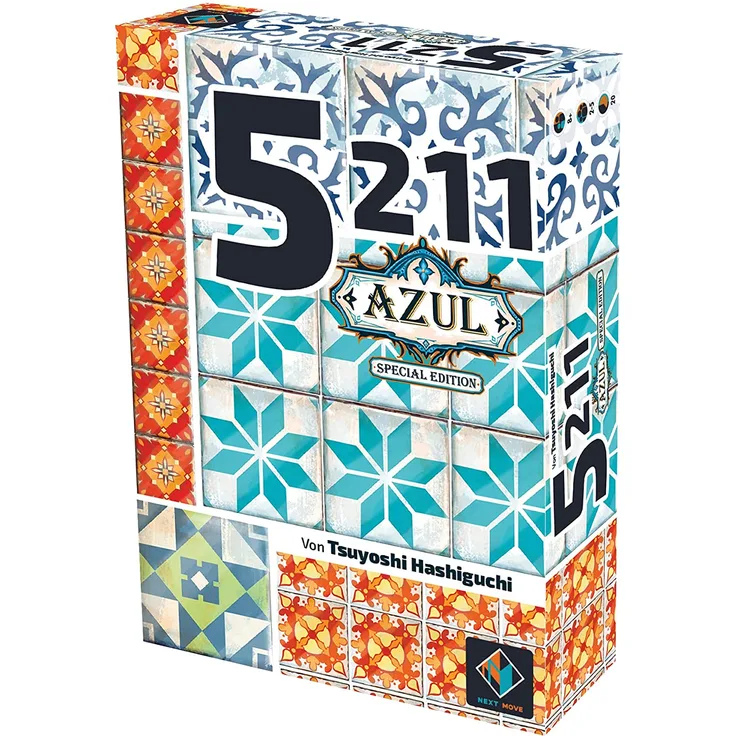 Next Move Games '5211: Azul Special Edition' Kartenspiel, ab 8 Jahren, 2 - 5 Spieler, 20+ min Spielzeit