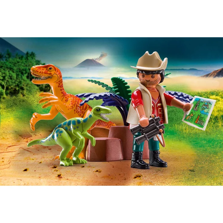 PLAYMOBIL Dinos 70108 'Dino-Forscher', 18 Teile , ab 4 Jahren – Bild 3