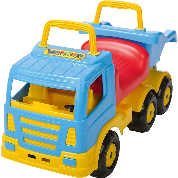 Polesie 6614 'Premium Racer' Rutscher, Sand-LKW, 68 x 25 x 32 cm, ab 12 Monaten, maximal belastbar bis 50 kg, inkl. großer Ladefläche – Bild 1