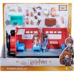 Wizarding World Harry Potter - Hogwarts Express Zug Spielset mit Hermine Granger und Harry Potter Sammelfiguren und Zubehör Aktion/Abenteuer Harry Potter 6 Jahr(e) Mehrfarbig