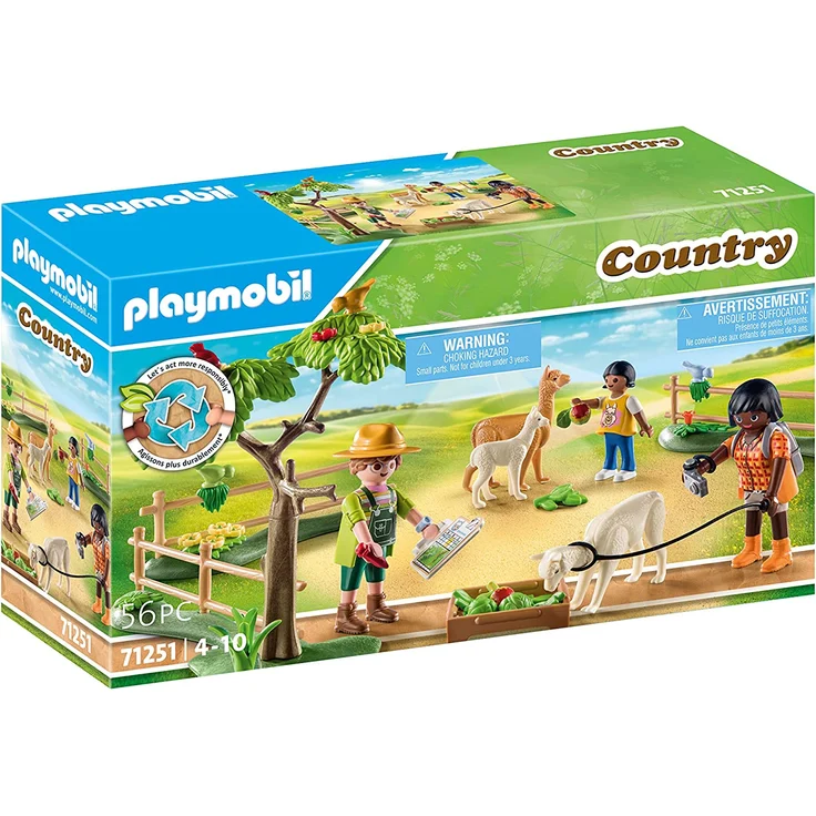 PLAYMOBIL Country 71251 'Alpaka-Wanderung', 56 Teile, ab 4 Jahren – Bild 1