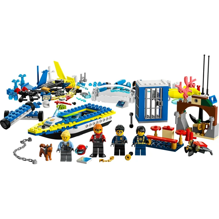 LEGO City 60355 'Detektivmissionen der Wasserpolizei', 278 Teile, ab 6 Jahren – Bild 2