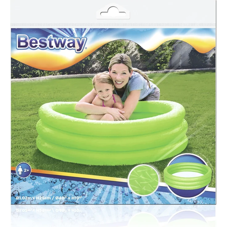 Bestway 'Classic' Planschbecken, 102 x 25 cm, ab 2 Jahren, sortiert - 1 Stück, Auswahl erfolgt zufällig – Bild 6