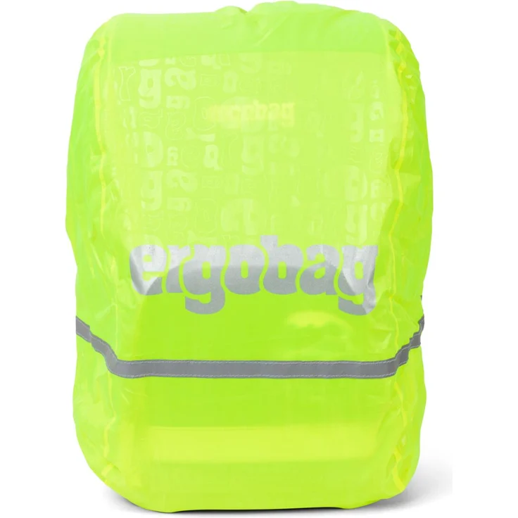 Ergobag 'Regencape', gelb fluoreszierend, passend für alle pack, cubo, cubo light, wide – Bild 1