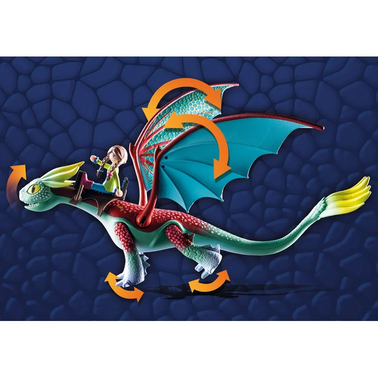 Playmobil Dragons Nine Realms 71083 'Feathers & Alex', 14 Teile, ab 4 Jahren – Bild 4