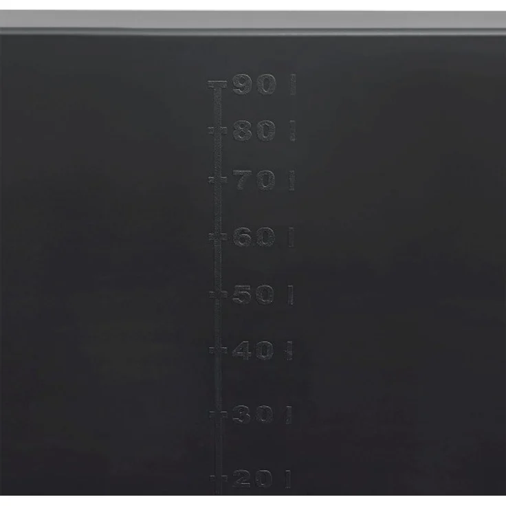 Juskys Fahrradanhänger für Fahrrad 40 kg Zuladung Schwarz, 90 l, Luftbereifung – Bild 23