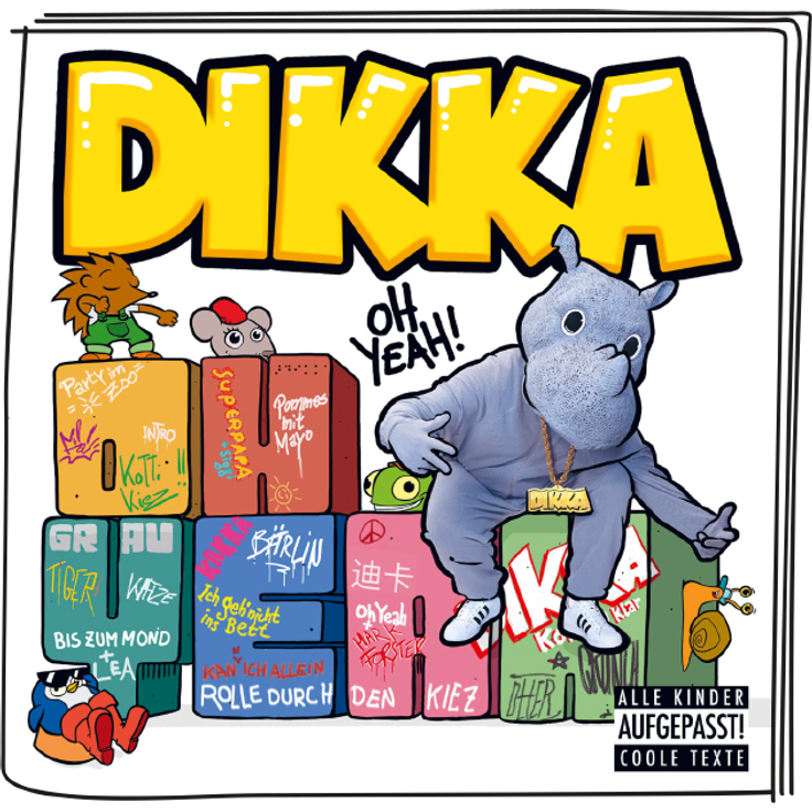 Tonies DIKKA 'Oh yeah!', Hörfigur mit 36 Minuten Spielzeit, ab 5 Jahren – Bild 3