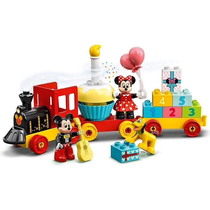 LEGO DUPLO Disney Junior 10941 'Mickys und Minnies Geburtstagszug', 22 Teile, ab 2 Jahren – Bild 3