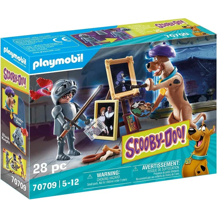 Playmobil SCOOBY-DOO! 70709 'Abenteuer mit Black Knight', 28 Teile, ab 5 Jahren – Bild 1