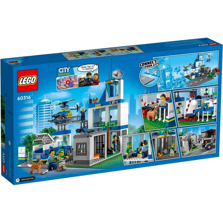 LEGO City 60316 'Polizeistation', 668 Teile, ab 6 Jahren – Bild 6