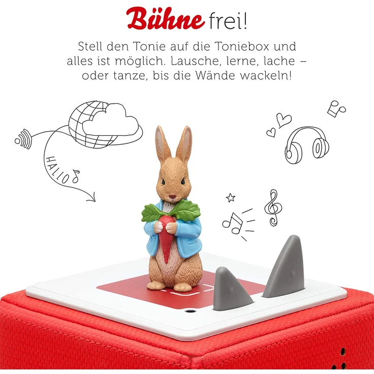 Tonies Peter Hase und seine Freunde 'Ein Geschichten-Schatz', Hörfigur mit ca. 65 Minuten Spielzeit, ab 3 Jahren – Bild 4