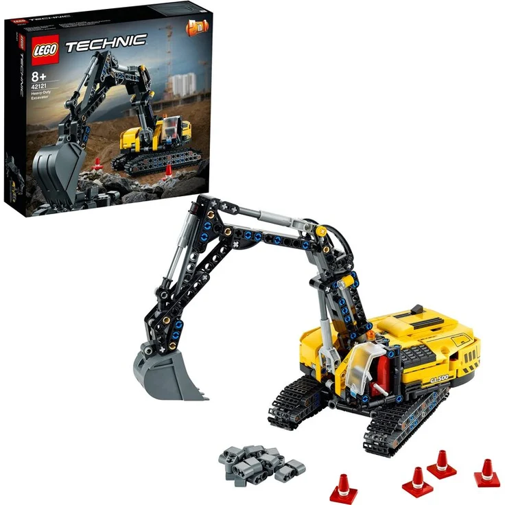 LEGO Technic 42121 'Hydraulikbagger', 569 Teile, ab 8 Jahren – Bild 1