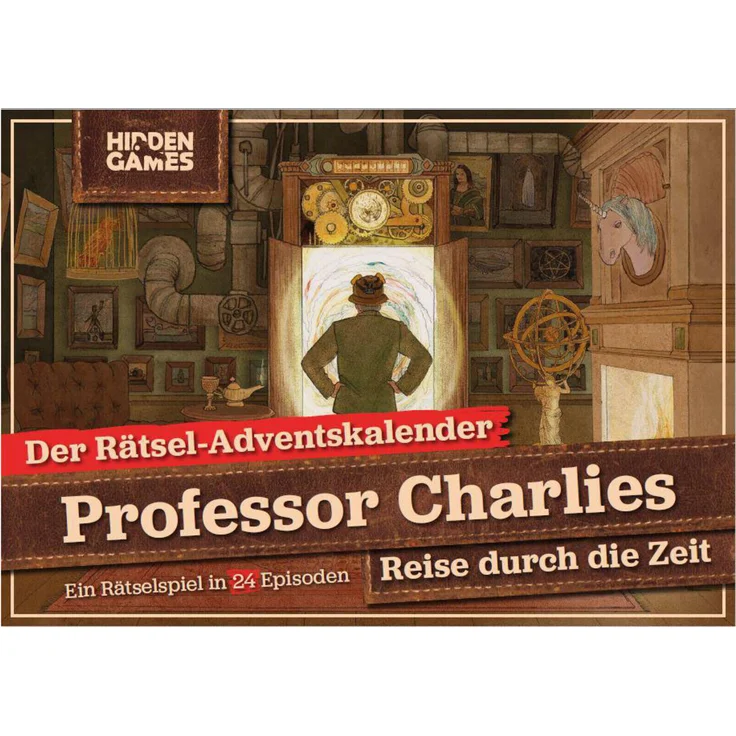 Rtsel-Adventskalender: Hidden Games - Professor Charlies Reise durch die Zeit – Bild 1