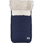 KIDIZ® Babyfußsack Baby Fußsack Winterfußsack Babyschale mit Reißverschluss Kuschelsack Babydecke Kinderwagen waschbar verschließbarer Kopfteil ,Tasche, passend für alle Kinderwagen Blau